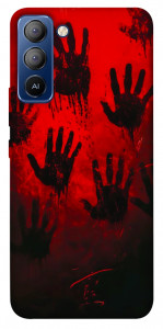 Чохол Bloody hands для TECNO Pop 5 Pro