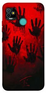 Чехол Bloody hands для TECNO Pop 5