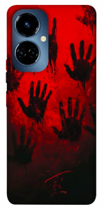 Чохол Bloody hands для TECNO Camon 19 Pro (CI8n)