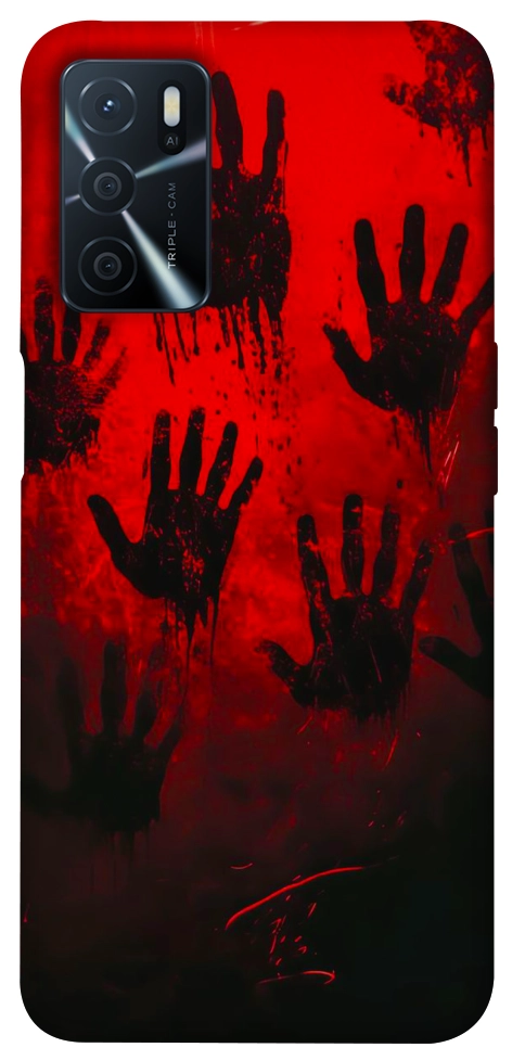 Чехол Bloody hands для Oppo A54s