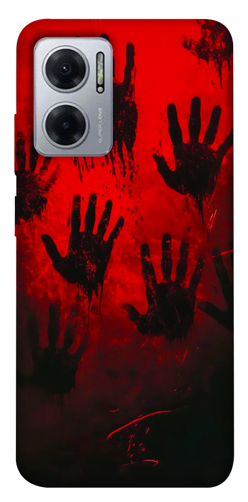 Чехол Bloody hands для Xiaomi Redmi Note 11E