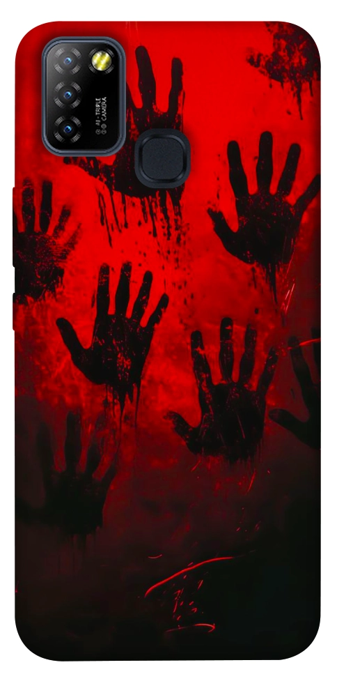 Чохол Bloody hands для Infinix Hot 10 Lite