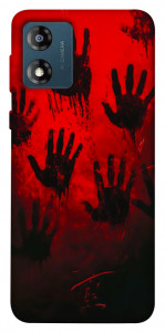 Чохол Bloody hands для Motorola Moto E13