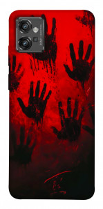 Чохол Bloody hands для Motorola Moto G32