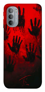 Чехол Bloody hands для Motorola Moto G31