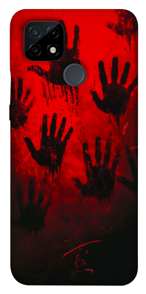 Чехол Bloody hands для Realme C21