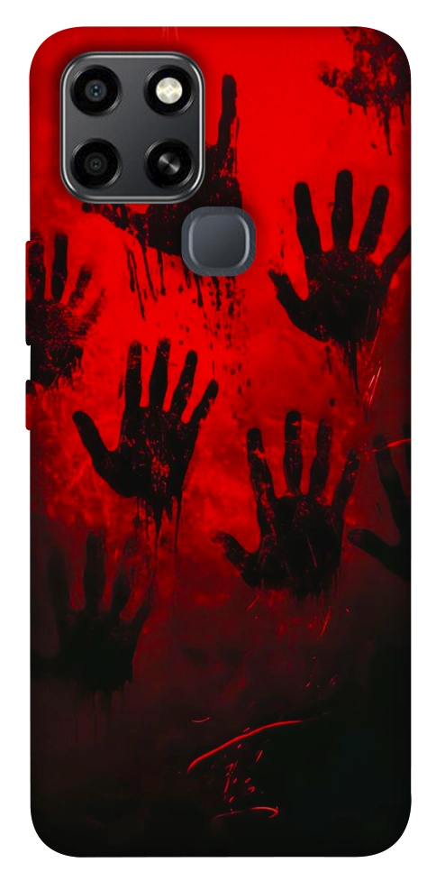 Чохол Bloody hands для Infinix Smart 6