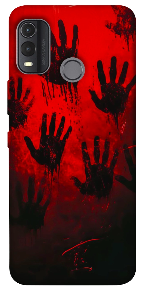 Чехол Bloody hands для Nokia G11 Plus