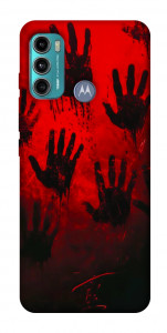Чехол Bloody hands для Motorola Moto G60