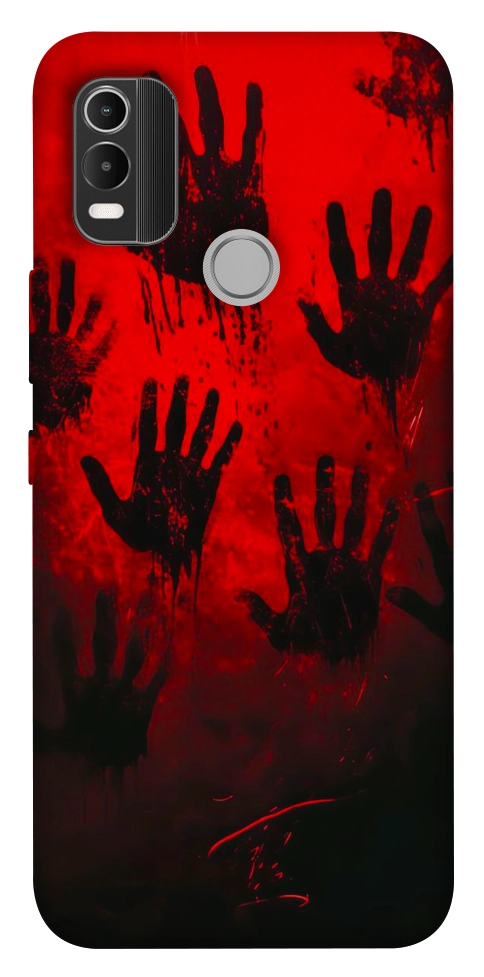 Чохол Bloody hands для Nokia C21 Plus