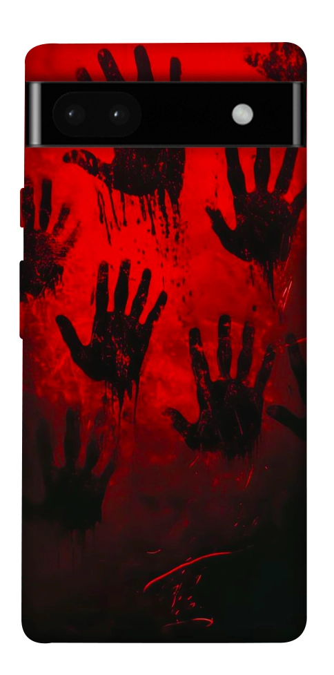 Чехол Bloody hands для Google Pixel 6A