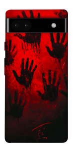 Чехол Bloody hands для Google Pixel 6A
