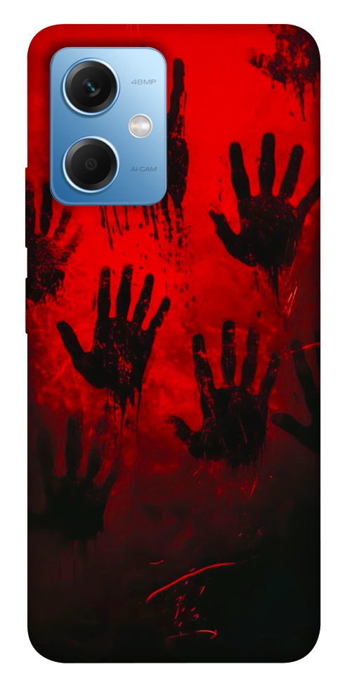Чехол Bloody hands для Xiaomi Poco X5