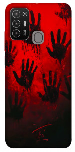 Чехол Bloody hands для ZTE Blade A52