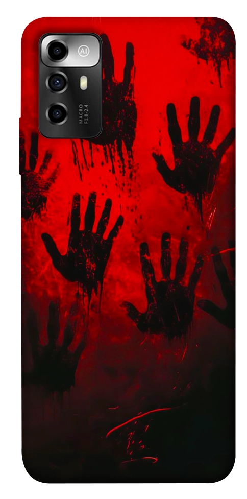 Чехол Bloody hands для ZTE Blade V40 Vita