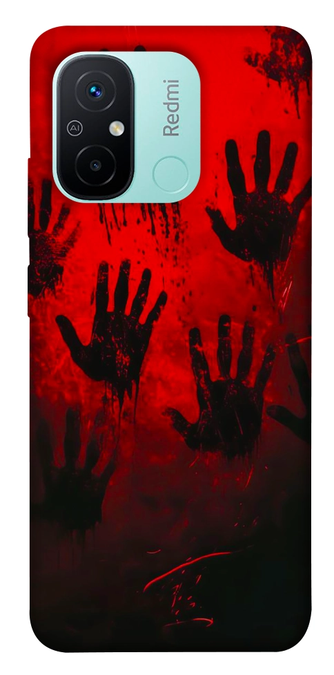 Чехол Bloody hands для Xiaomi Redmi 12C