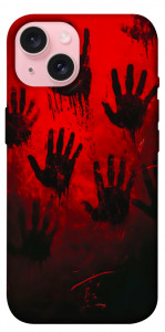 Чохол Bloody hands для iPhone 15