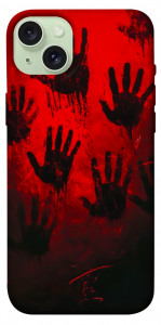Чехол Bloody hands для iPhone 15 Plus