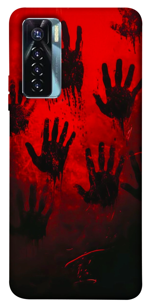 Чехол Bloody hands для TECNO Camon 17 Pro
