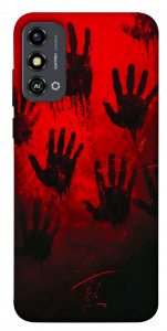 Чехол Bloody hands для ZTE Blade A53