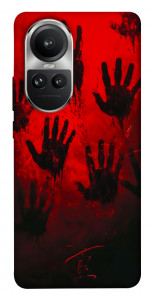 Чохол Bloody hands для Oppo Reno10