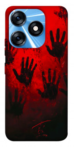 Чохол Bloody hands для TECNO Spark 10