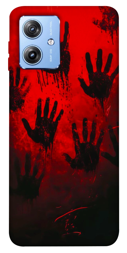 Чехол Bloody hands для Motorola Moto G84