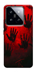 Чехол Bloody hands для Xiaomi 14 Pro