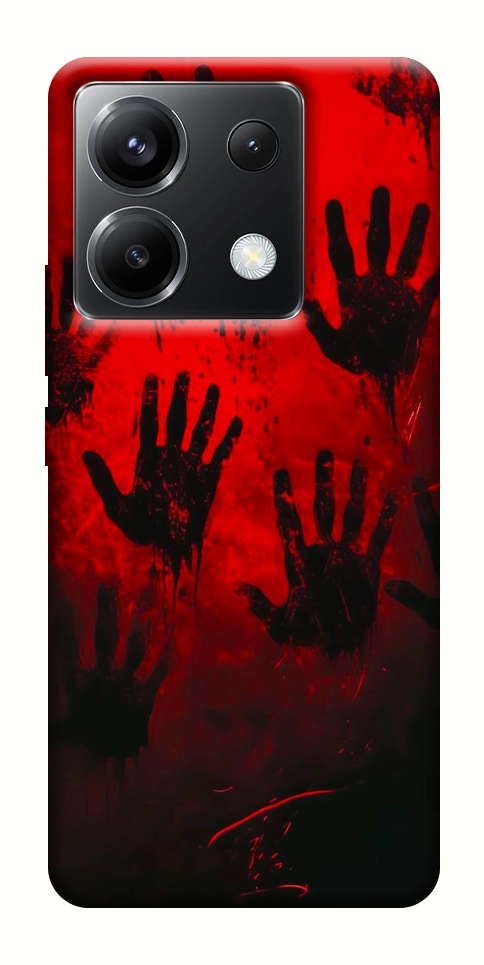 Чохол Bloody hands для Xiaomi Poco X6