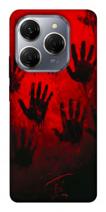 Чохол Bloody hands для TECNO Spark 20 Pro