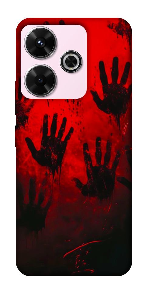 Чохол Bloody hands для Xiaomi Redmi 13 4G