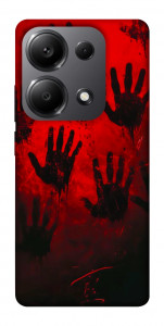 Чехол Bloody hands для Xiaomi Redmi Note 13 Pro 5G