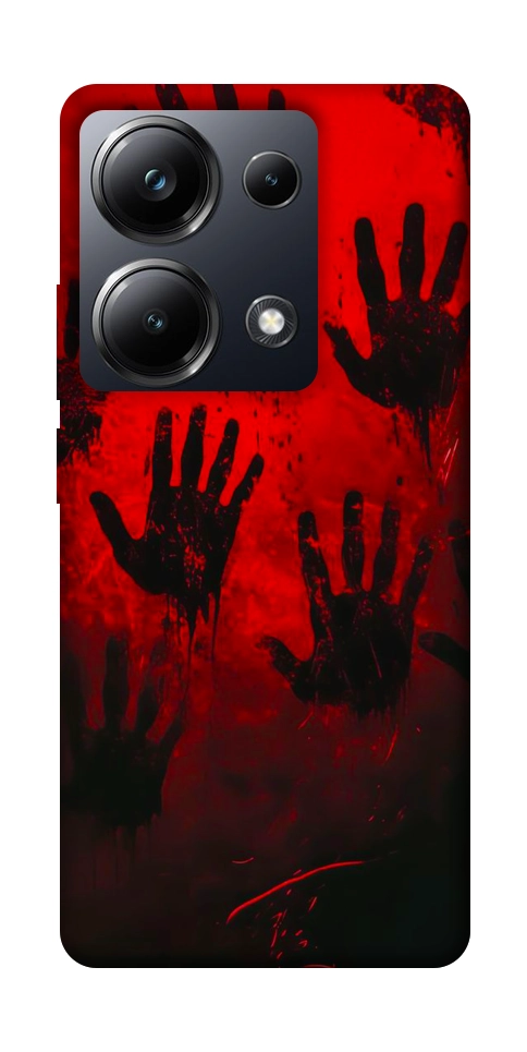 Чохол Bloody hands для Xiaomi Poco M6 Pro 4G