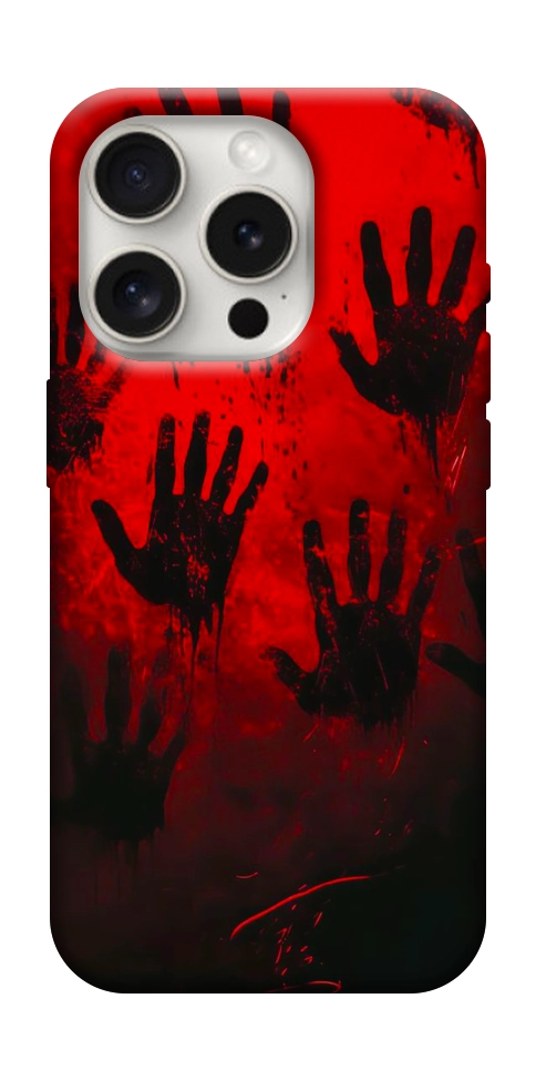 Чехол Bloody hands для iPhone 16 Pro Max