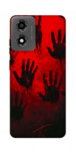 Чохол Bloody hands для Motorola Moto E14