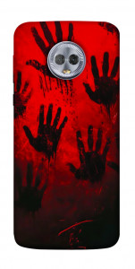 Чохол Bloody hands для Motorola Moto G6 Plus