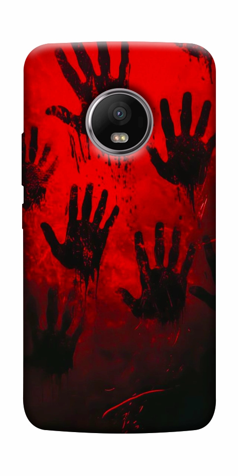 Чехол Bloody hands для Motorola Moto G5S