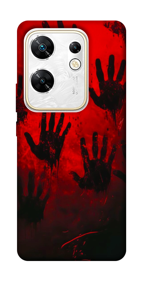 Чехол Bloody hands для Infinix Zero 30 4G