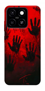 Чехол Bloody hands для ZTE Blade A55 4G