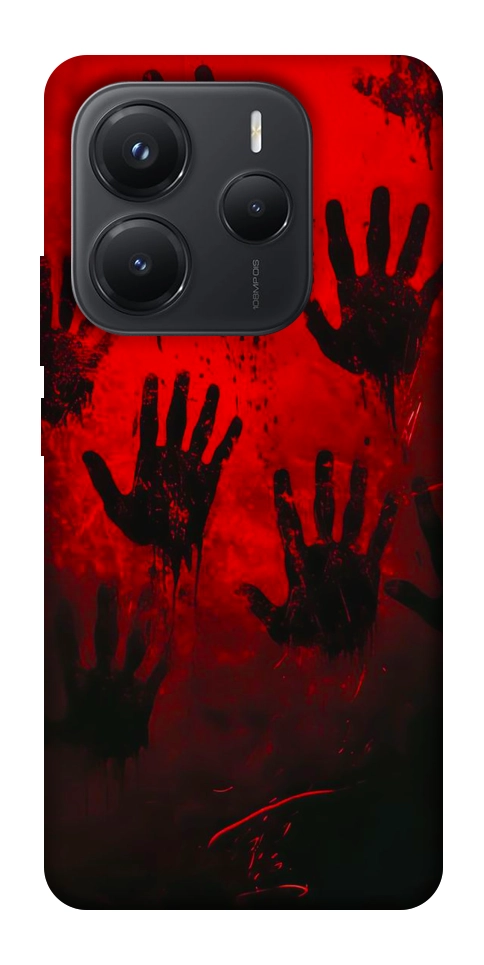 Чохол Bloody hands для Xiaomi Redmi Note 14 5G