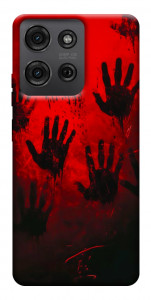 Чехол Bloody hands для Motorola Moto G75 5G