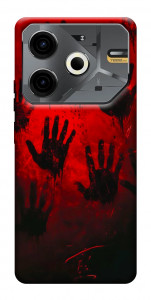Чохол Bloody hands для TECNO Pova 6 Neo (LI6)