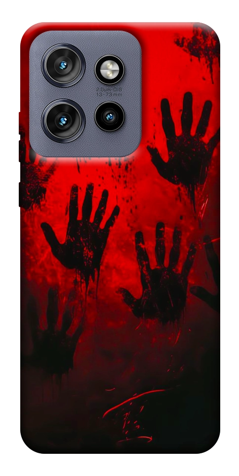 Чехол Bloody hands для Motorola Edge 50 Neo