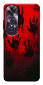 Чехол Bloody hands для Oppo A60 4G