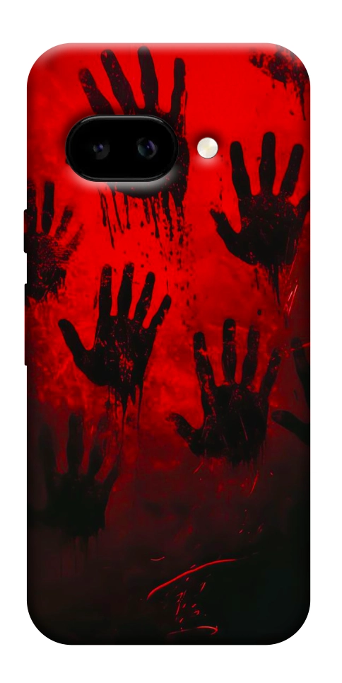 Чехол Bloody hands для Google Pixel 9a