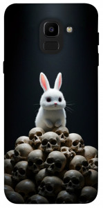 Чехол Bunny bones для Galaxy J6 (2018)