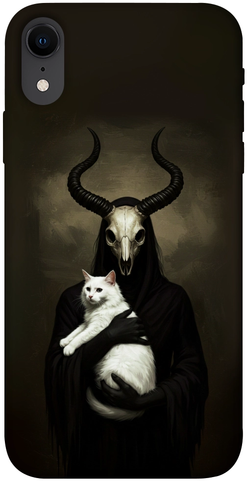 Чохол Creature with cat для iPhone XR