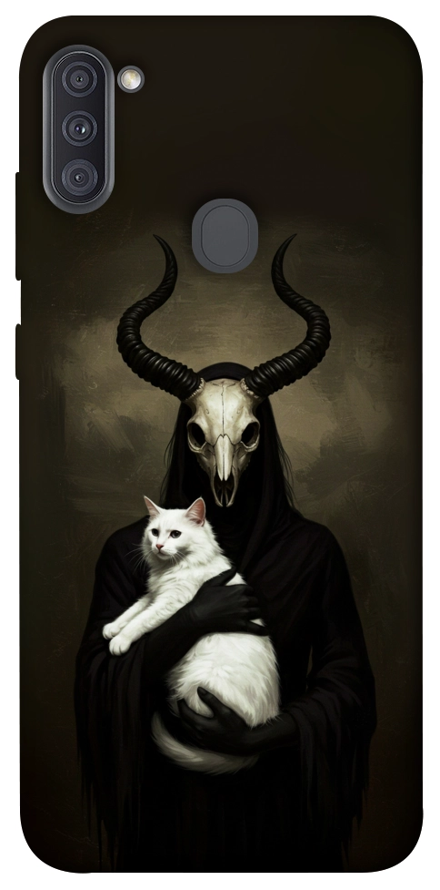 Чехол Creature with cat для Galaxy A11 (2020)