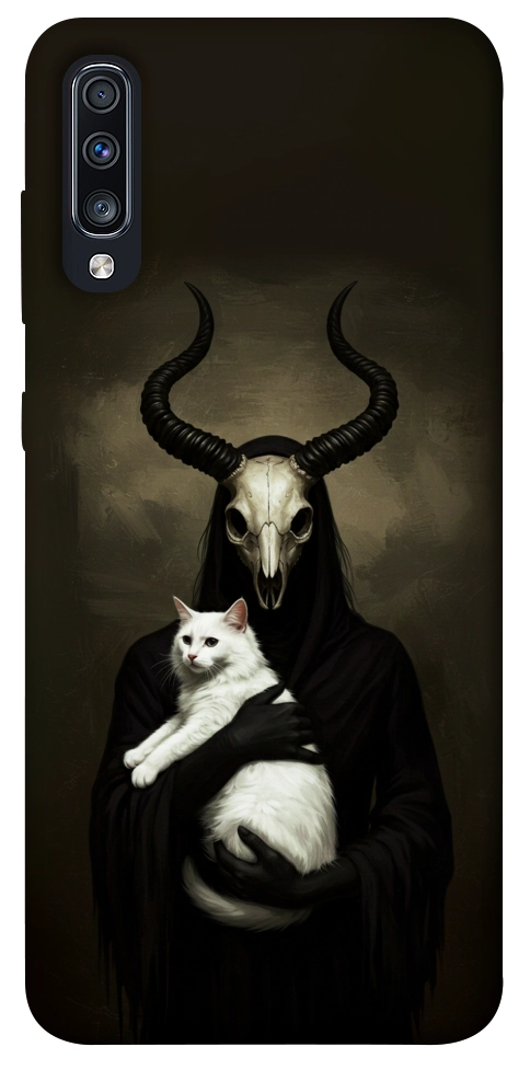 Чехол Creature with cat для Galaxy A70 (2019)