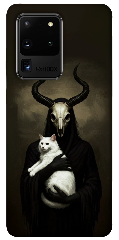 Чехол Creature with cat для Galaxy S20 Ultra (2020)